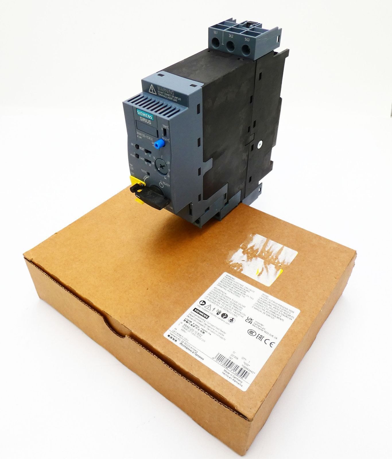 Siemens Sirius 3RA6120-1CB32 E:03 Compact Junction Direct Starter -Unused/Original Packaging-