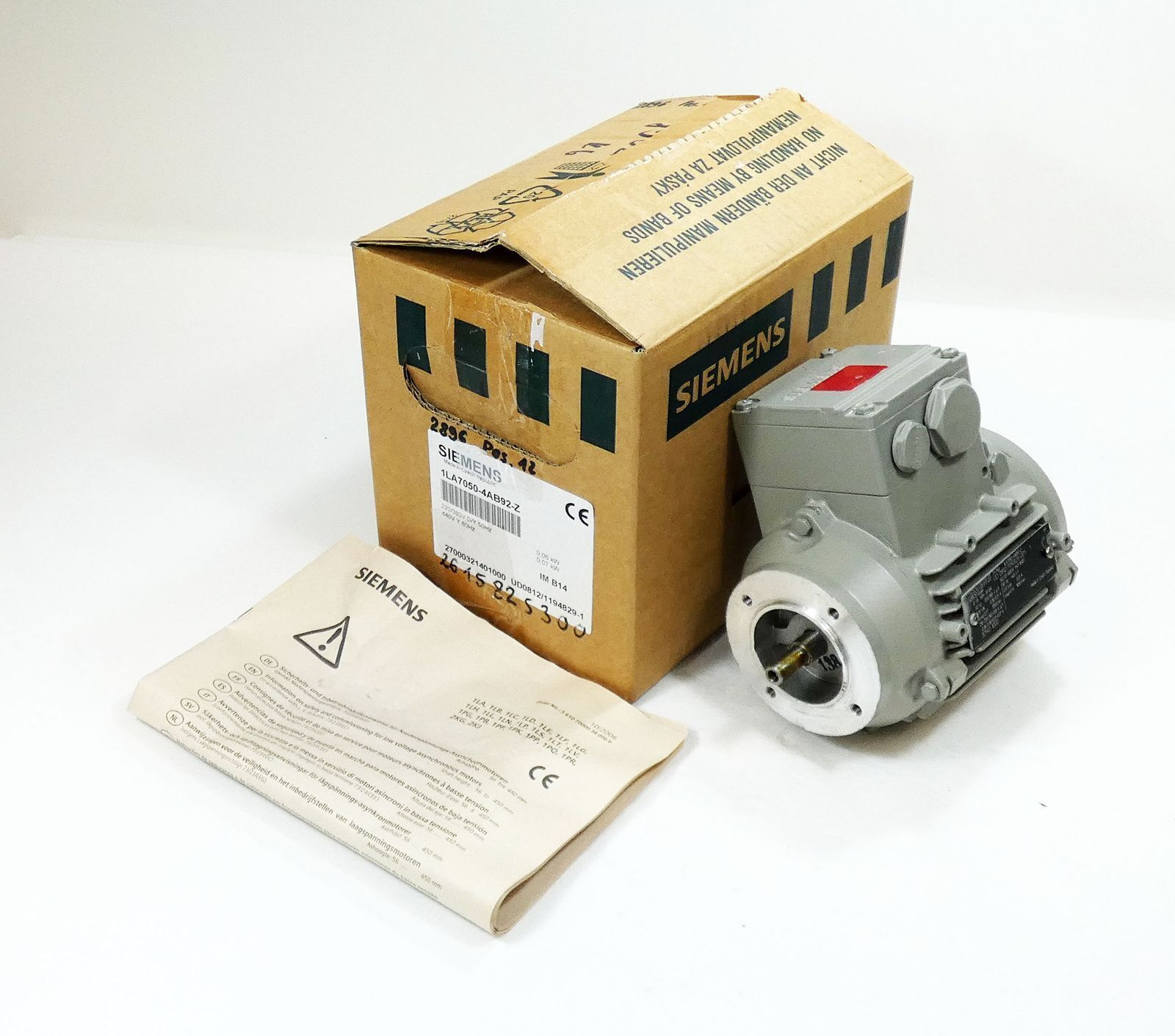 Siemens 1LA7050-4AB92-Z 60W 1350rpm Standard Motor -Unused/Original Box-