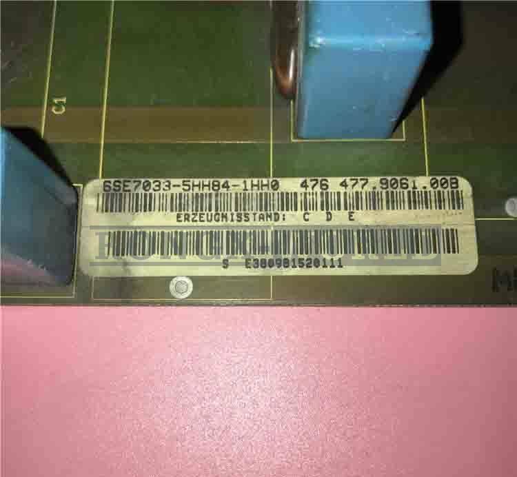 1PC Used Siemens 6SE7033-5HH84-1HH0 PCU2 Precharge Board