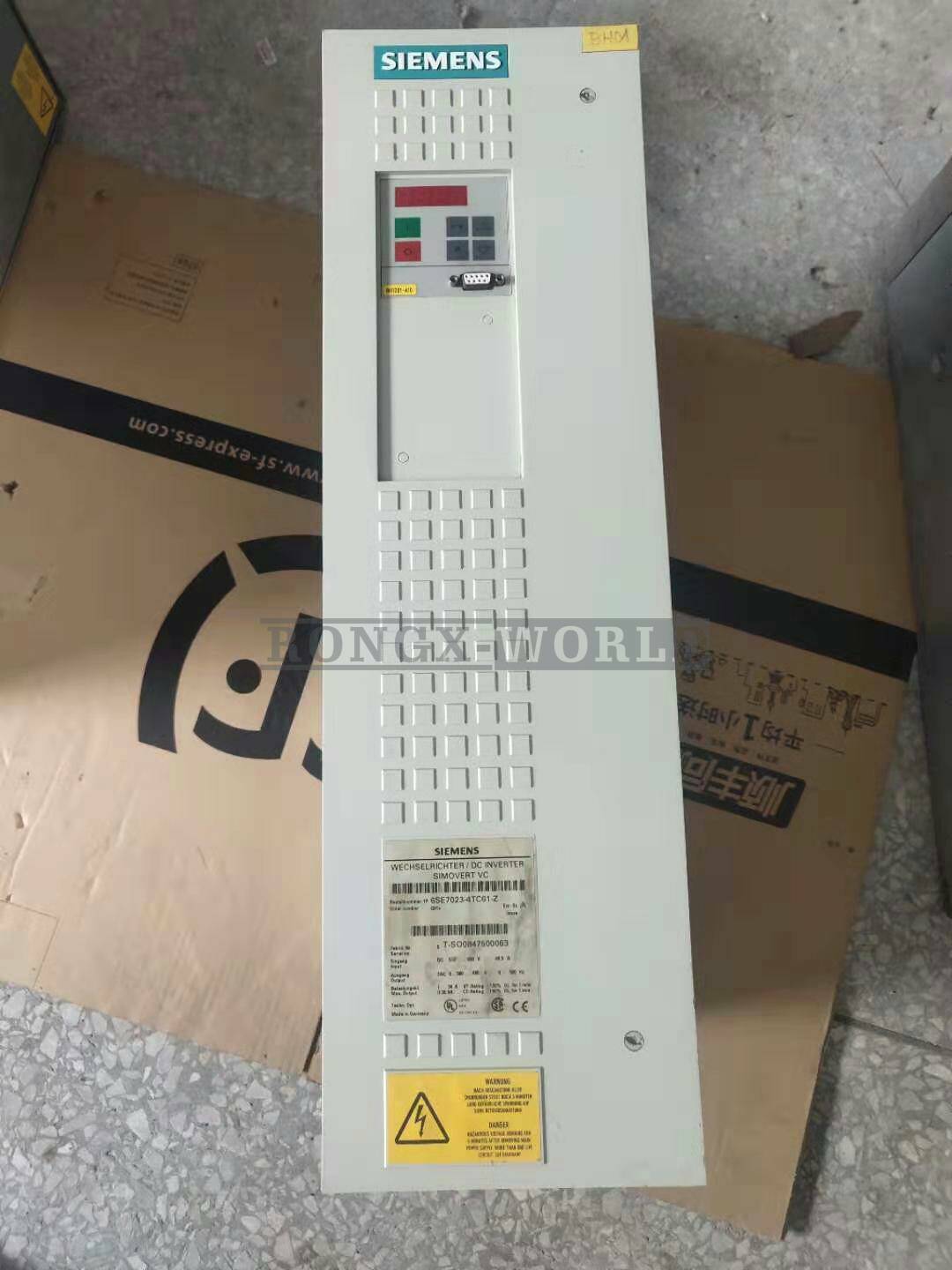 1PC USED Siemens Main Drive 6SE7027-2ED61-Z Z=G91