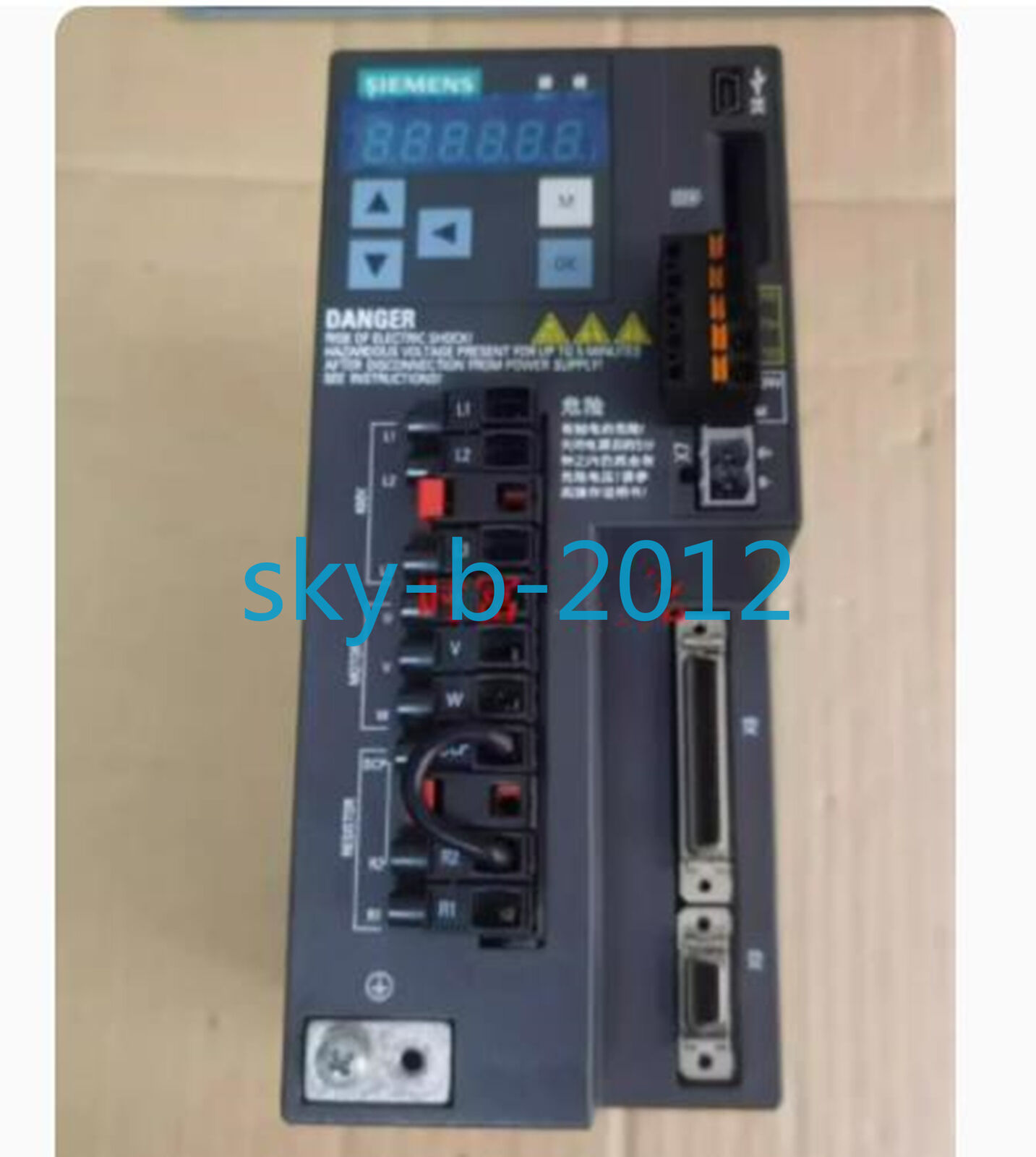 1PCS Siemens V90 servo driver 6SL3210-5FE10-8UA0 in good condition