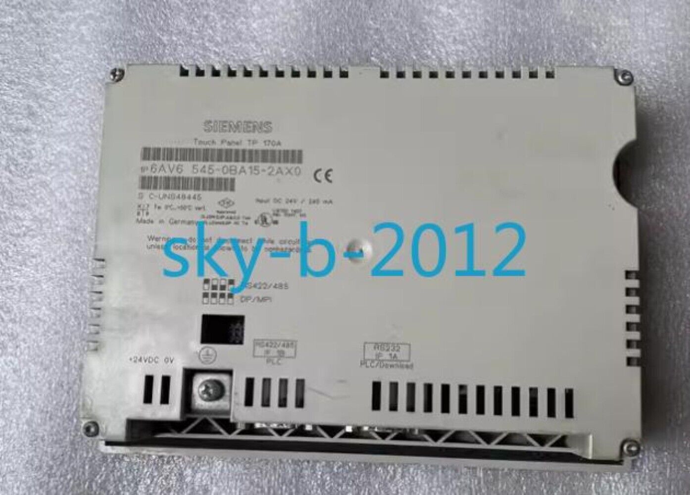 1 PCS Siemens 6AV6 545-0BA15-2AX0 touch screen In good condition