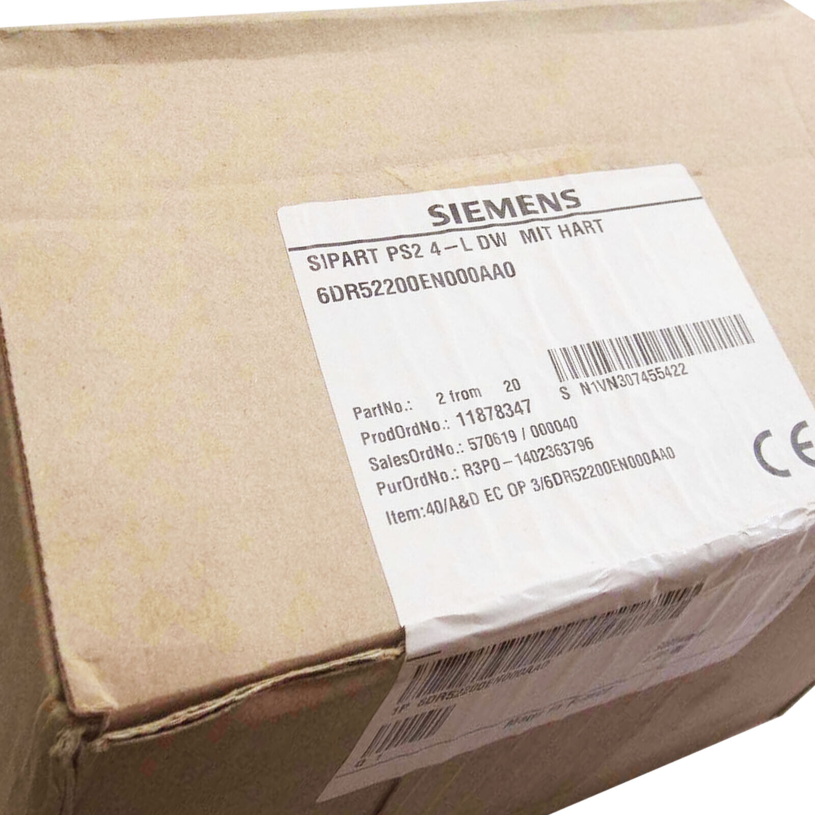 New In Box SIEMENS 6DR5220-0EN00-0AA0 Valve Positioner