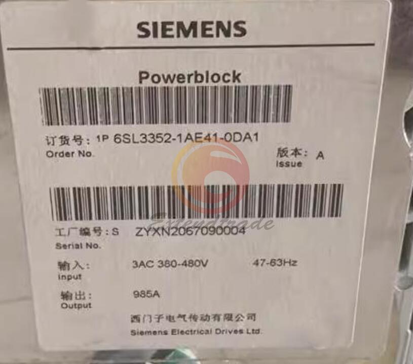 1PC NEW SIEMENS Backup power block 6SL3352-1AE41-0DA1 6SL3 352-1AE41-0DA1