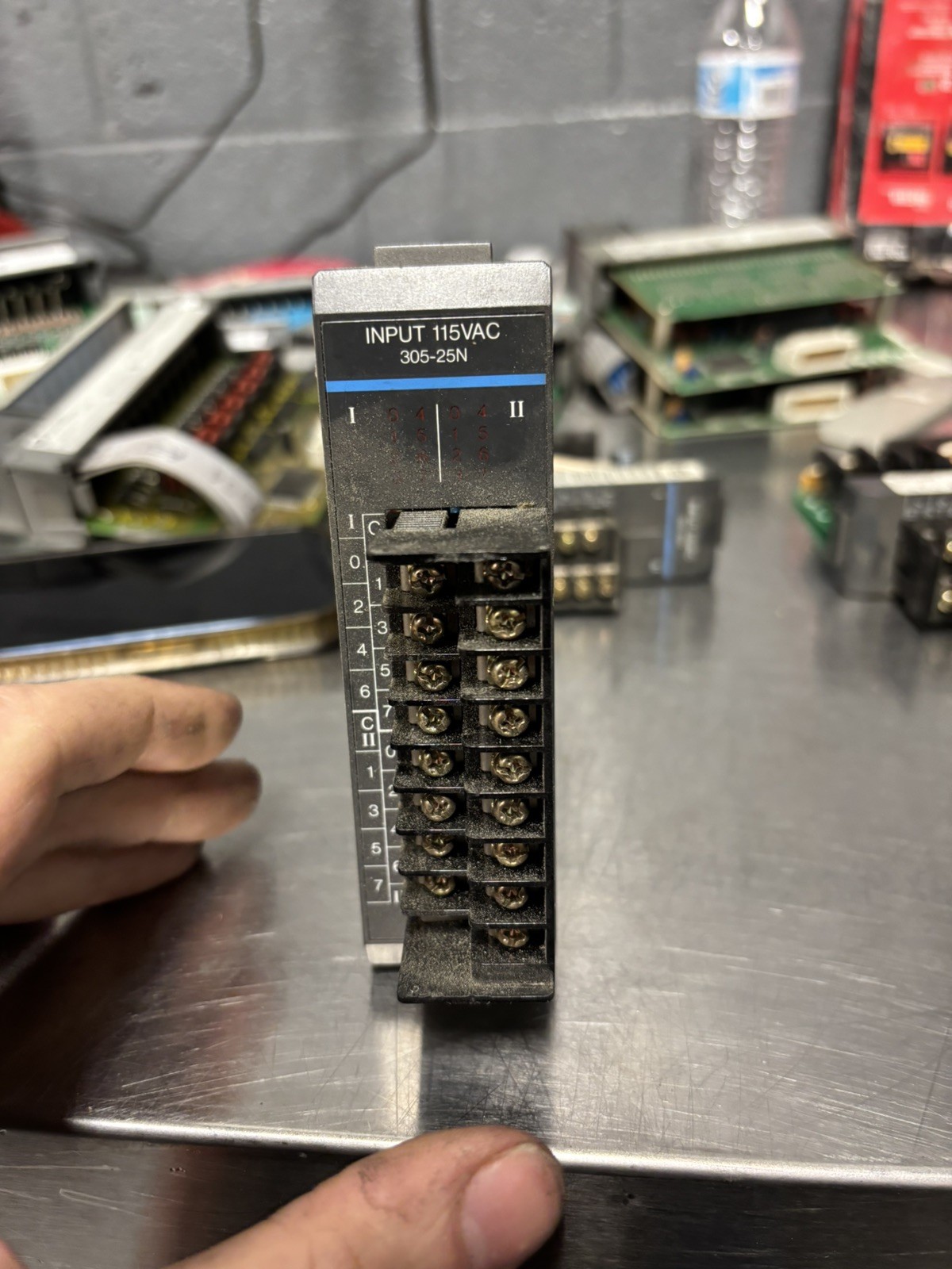 SIEMENS TI305-25N SIMATIC PLC Input Module 16 Point 80-265VAC 50/60Hz USED