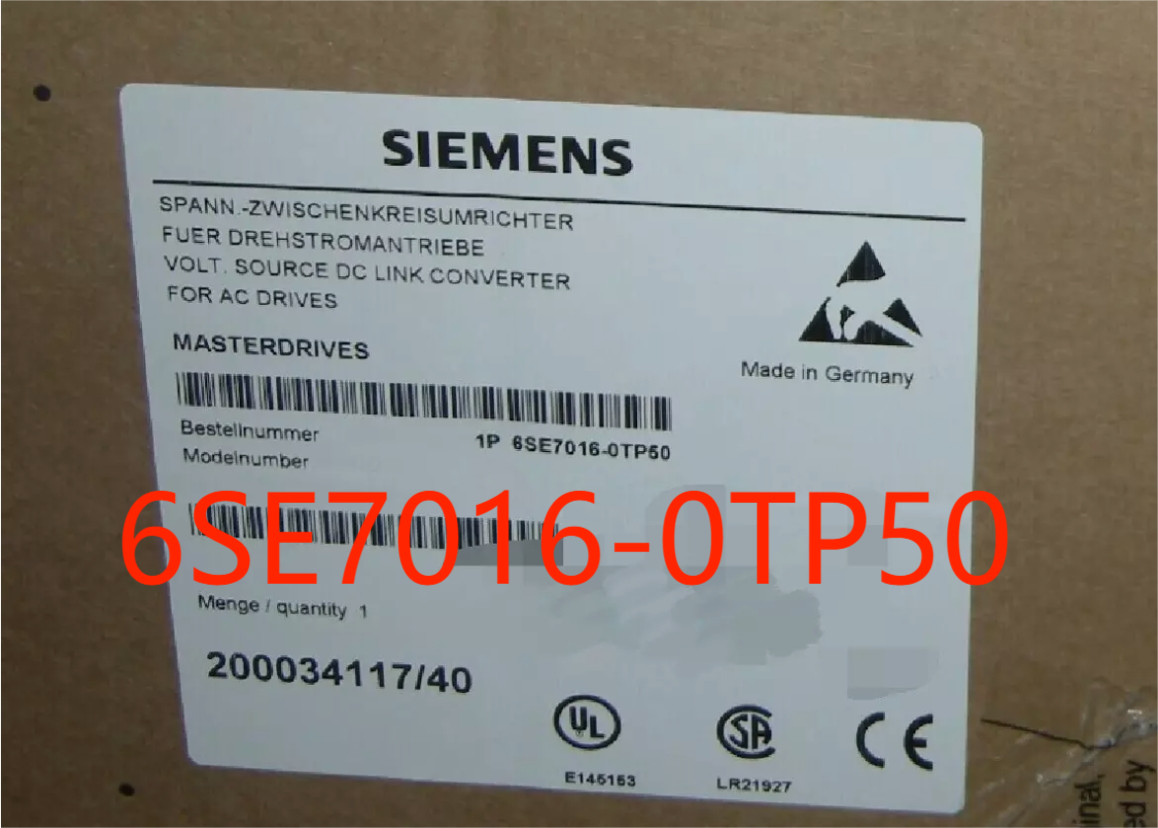 6SE7016-0TP50 Siemens inverter SIMOVERT main drive motion control NEW IN BOX