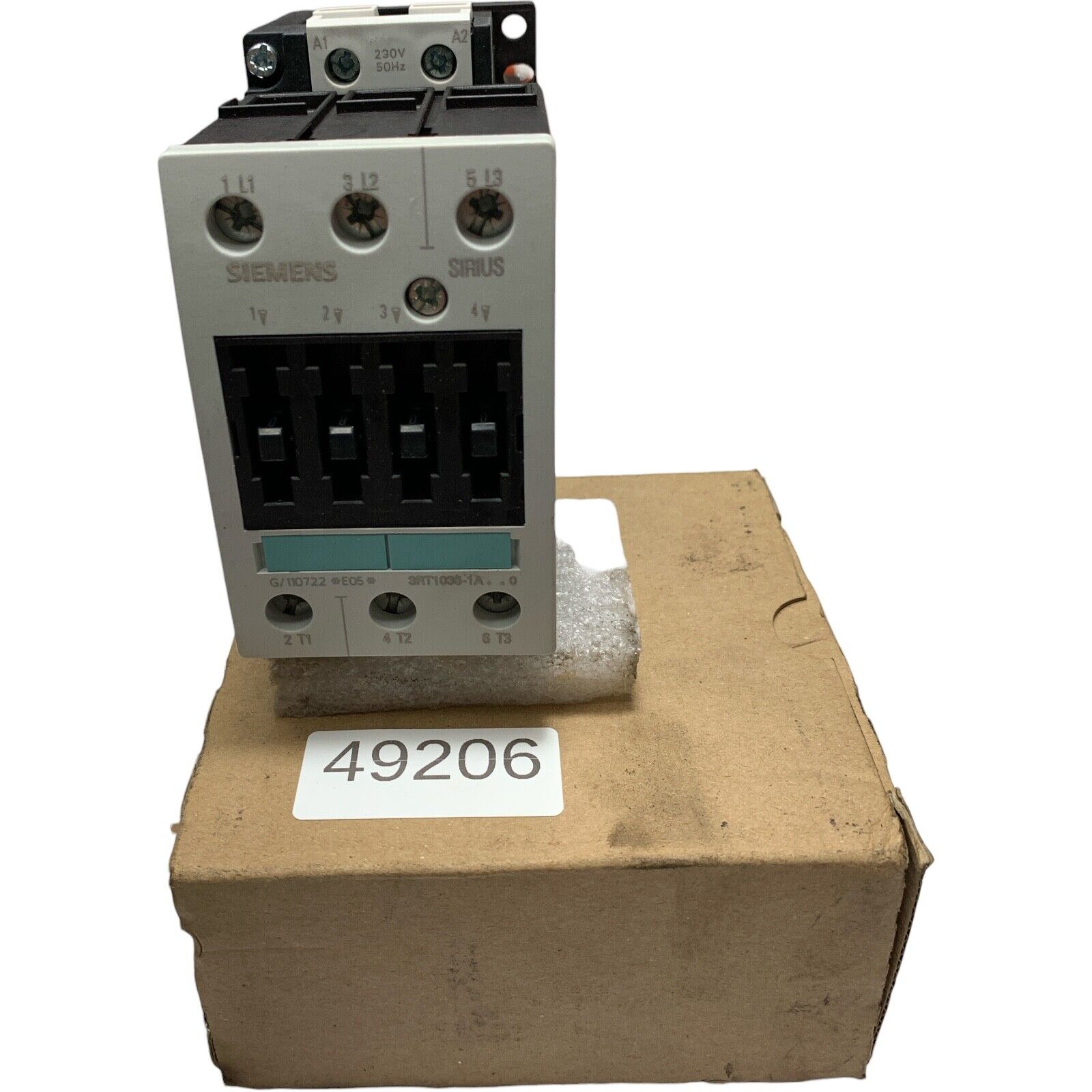 Siemens SIRIUS 3RT1036-1AP00 Contactor Relay