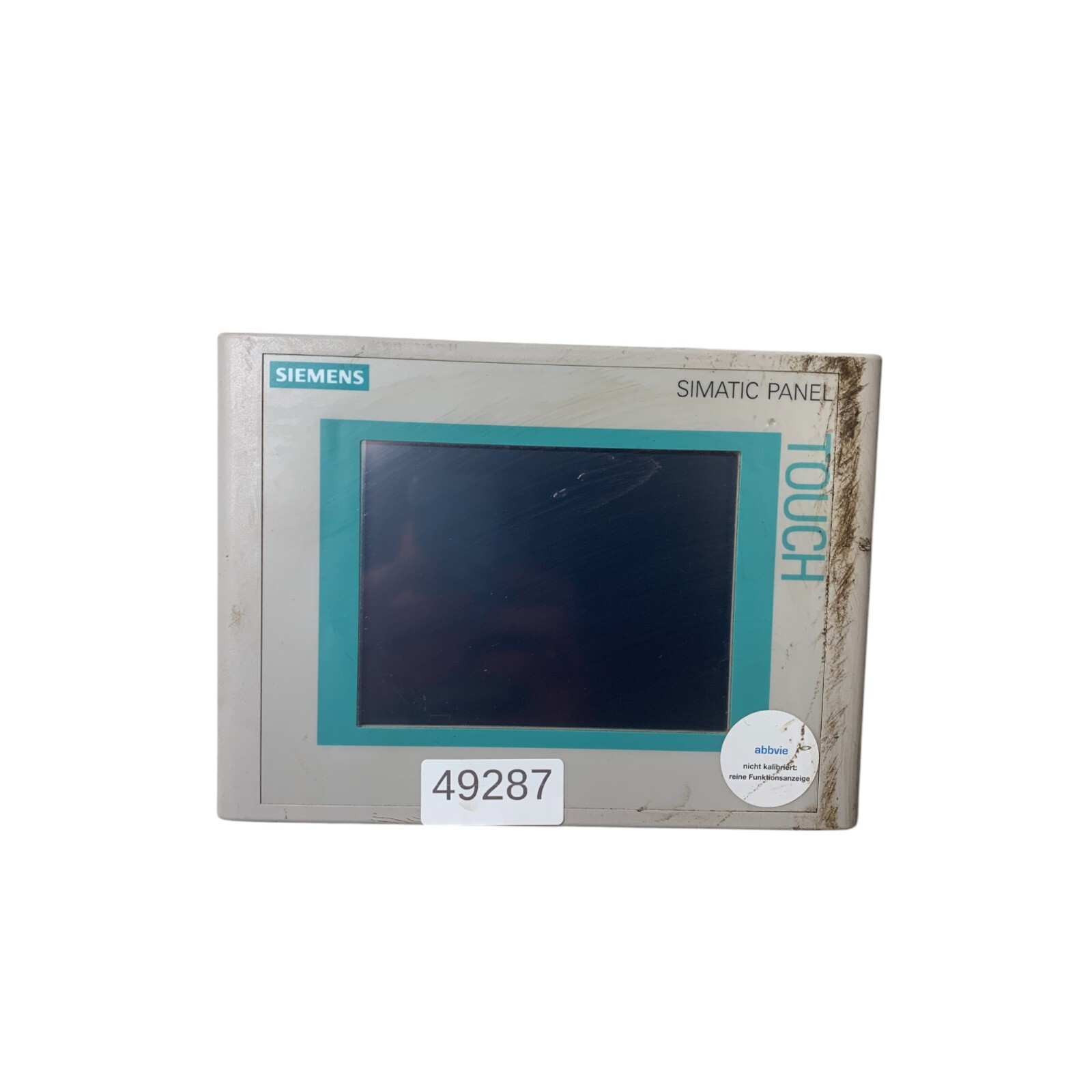 Siemens Simatic 6AV6 642-0BA01-1AX1 Touch Panel TP177B PN/DP-6 CSTN