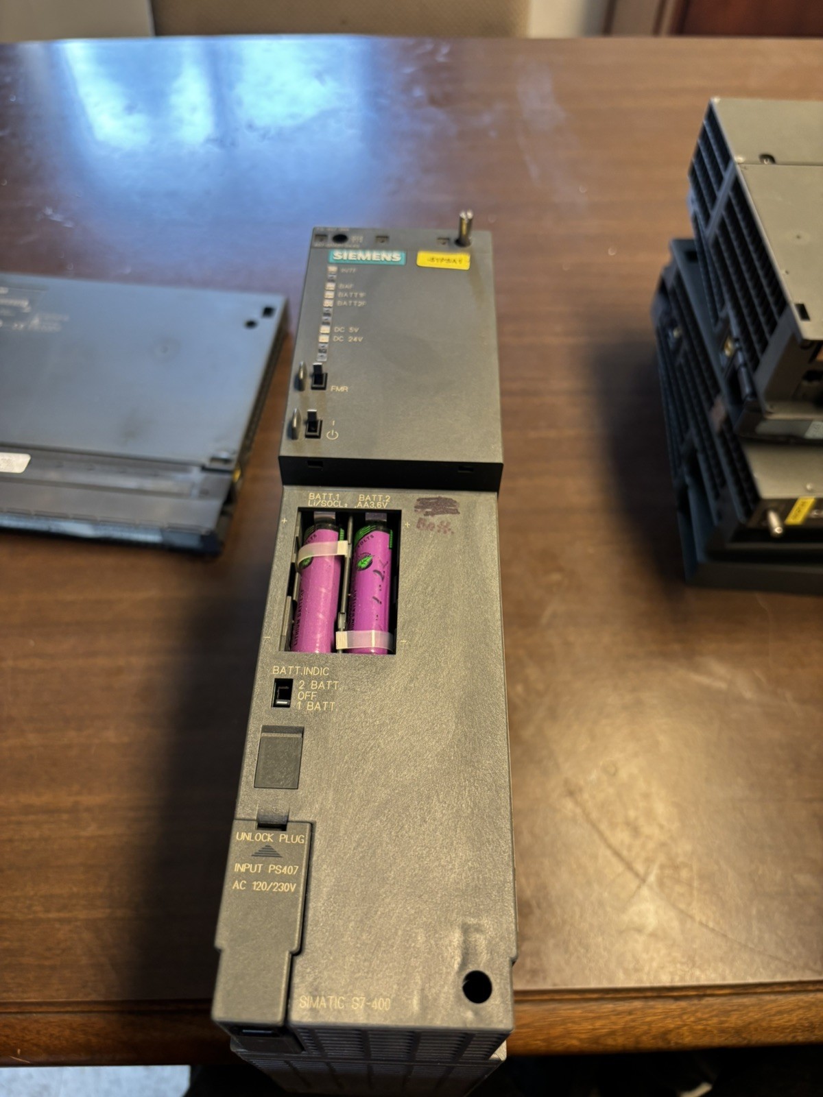Siemens 6ES7 407-0RA01-0AA0 Simatic S7-400 Power Supply Module 120/230V 20A USED