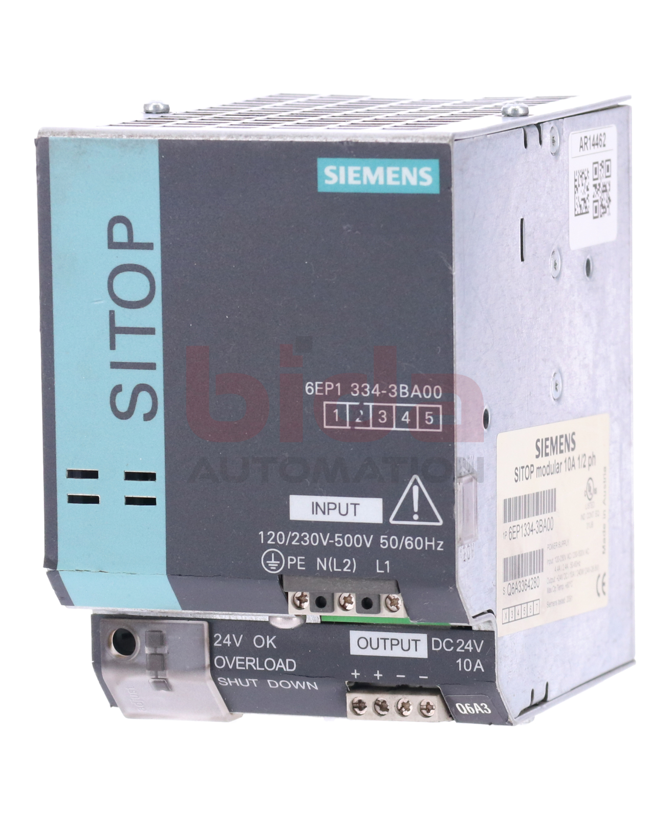 Siemens 6EP1334-3BA00 Power Supply / Power Supply 24V 10A