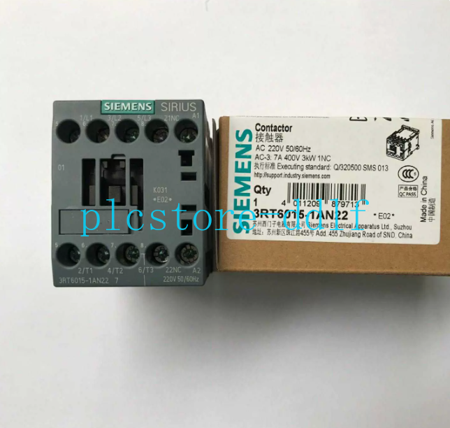 SIEMENS 3RT6015-1AN22 Contactor New One Free Shipping 3RT6 015-1AN22