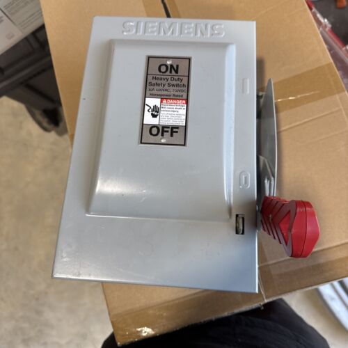 Siemens HNF361 30-Amp 3 Pole 600V Heavy Duty Safety Switches