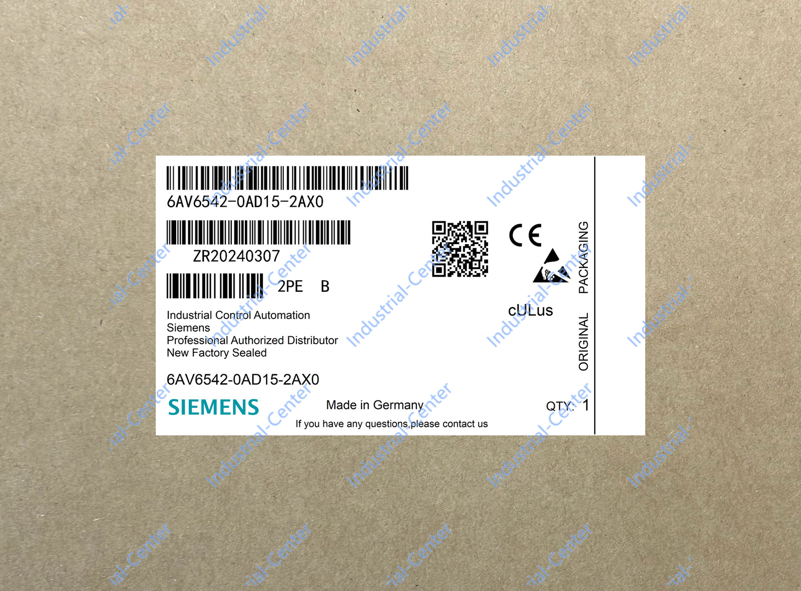 6AV6542-0AD15-2AX0 Siemens PLC Module Fast Shipping New In Box SH