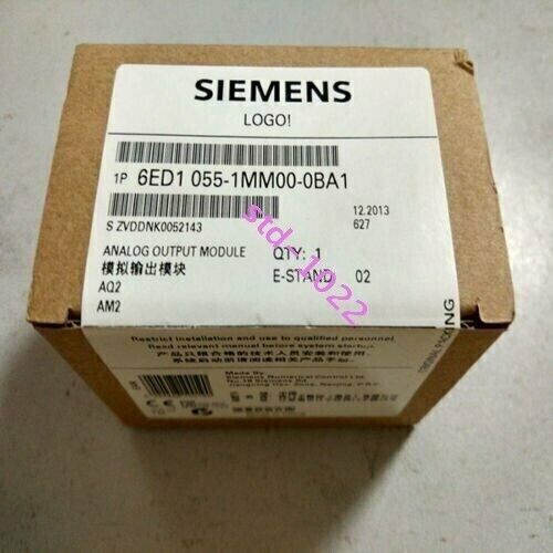 6ED1055-1MM00-0BA1, 6ED10551MM000BA1 New In Box Expedited Shipping 1PC Siemens