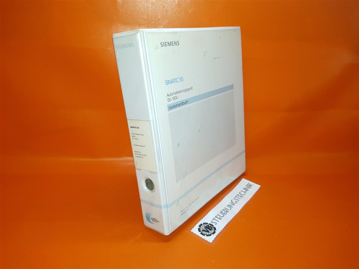 Siemens 6ES5 998-0UB13 Edition 02 Automation Device S5-100U