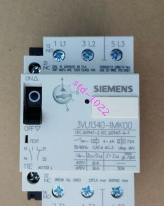 New Siemens 3VU1340-1MK00 Circuit Breaker Free Shipping 3VU13401MK00 1PC