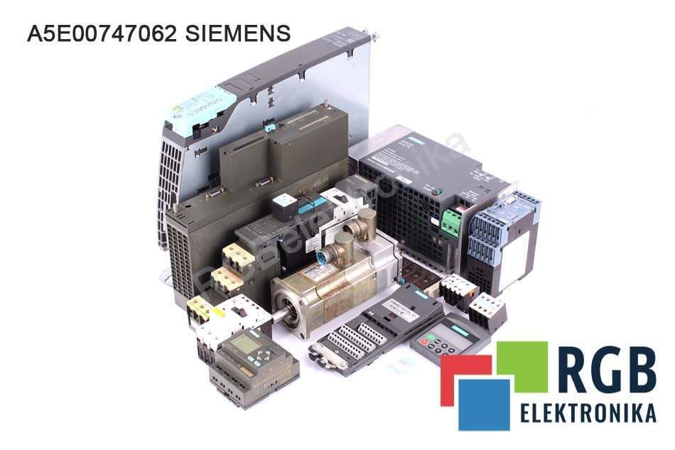 SIEMENS A5E00747062 USER INTERFACE ID121322