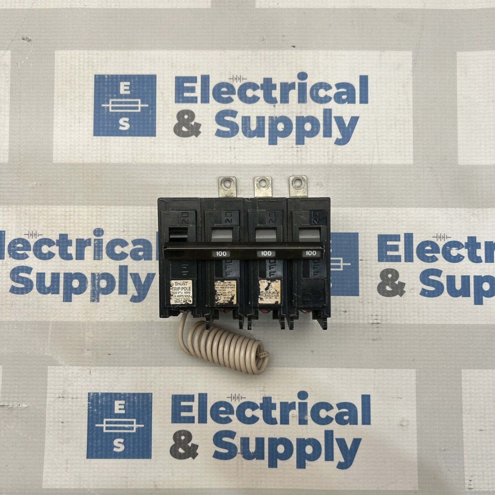 SIEMENS B3100HH00S01 100A, 240V, 3P, 65K, Shunt, Bolt On Circuit Breaker