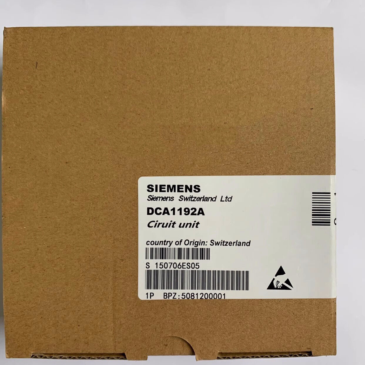 NEW ORIGINAL SIEMENS DCA1192A CIRCUIT UNIT DCA1192A FREE EXPEDITED SHIPPING