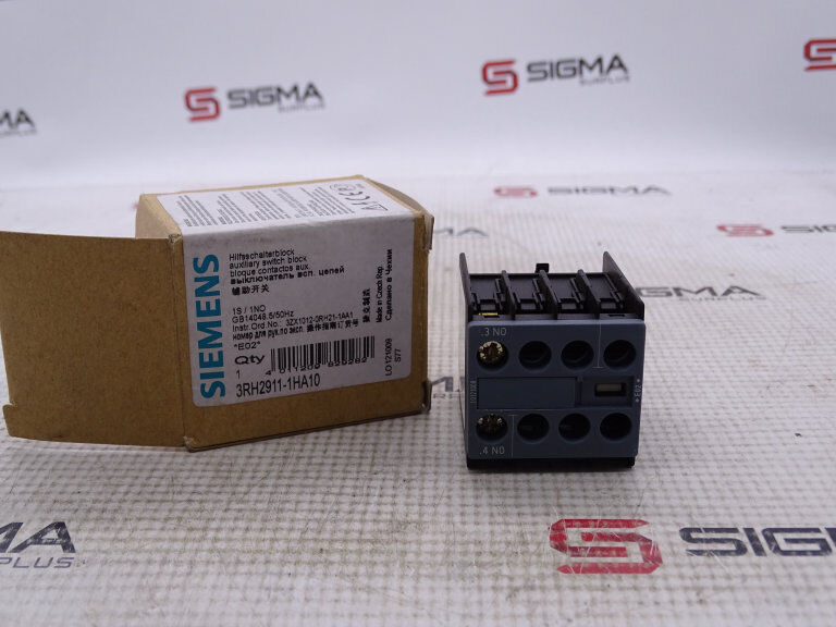 SIEMENS 3RH2911-1HA10 CONTACT BLOCK