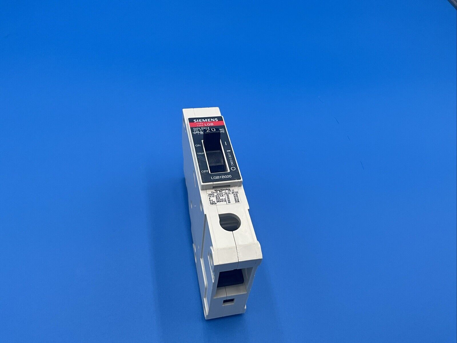 Siemens Circuit Breaker 20A 347V | LGB1B020 |