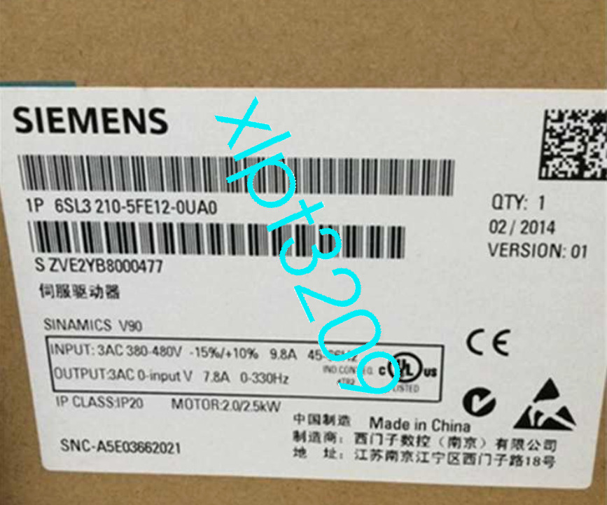 6SL3210-5FE12-0UA0 Siemens v90 servo driver NEW FedEx or DHL