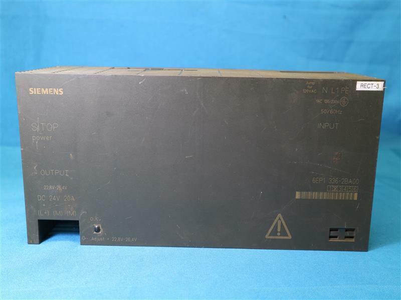 Siemens SITOP 6EP1 336-2BA00 Power Supply  DC 24V w/ Breakage