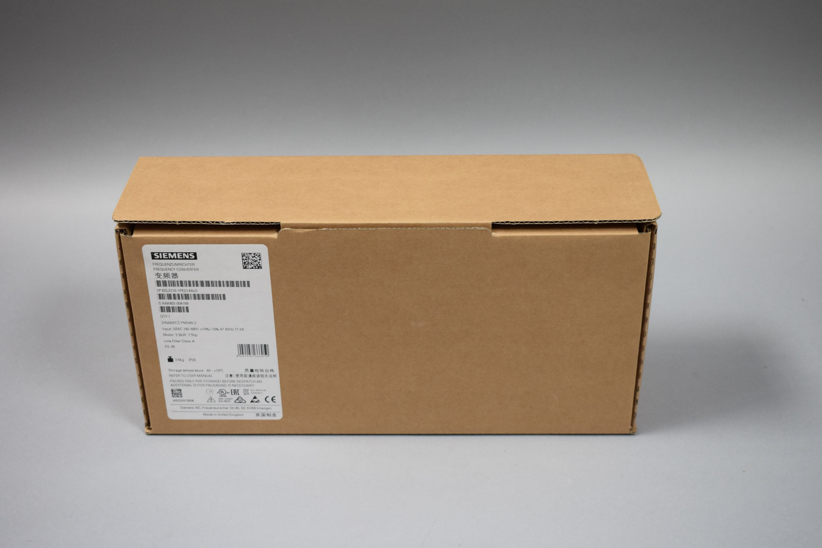 New Siemens 6SL3210-1PE21-4AL0 [24 Months Warranty
