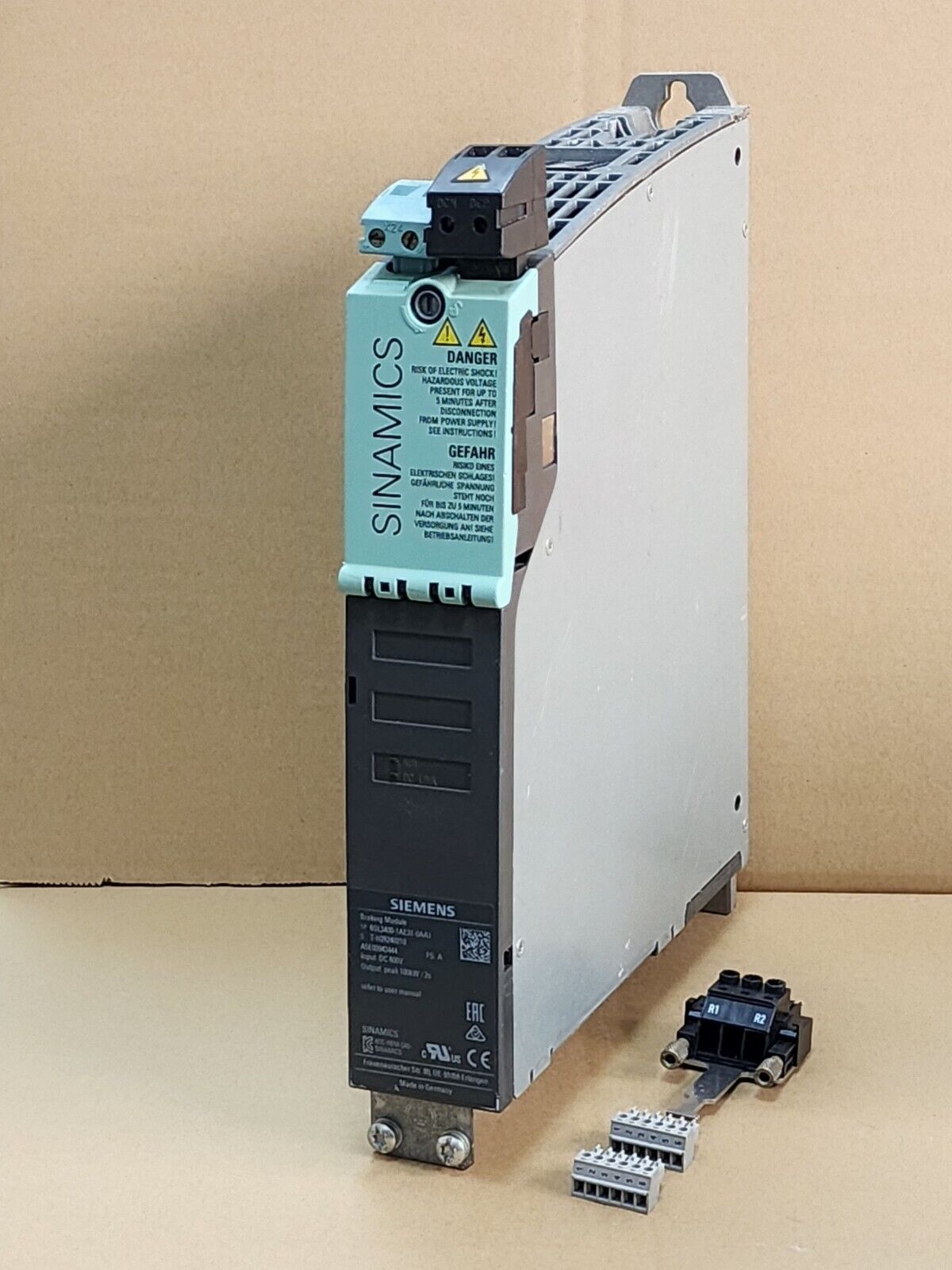 6SL3400-1AE31-0AA1 SIEMENS SINAMICS BRAKING MODULE 6SL3400-1AE31-0AA1