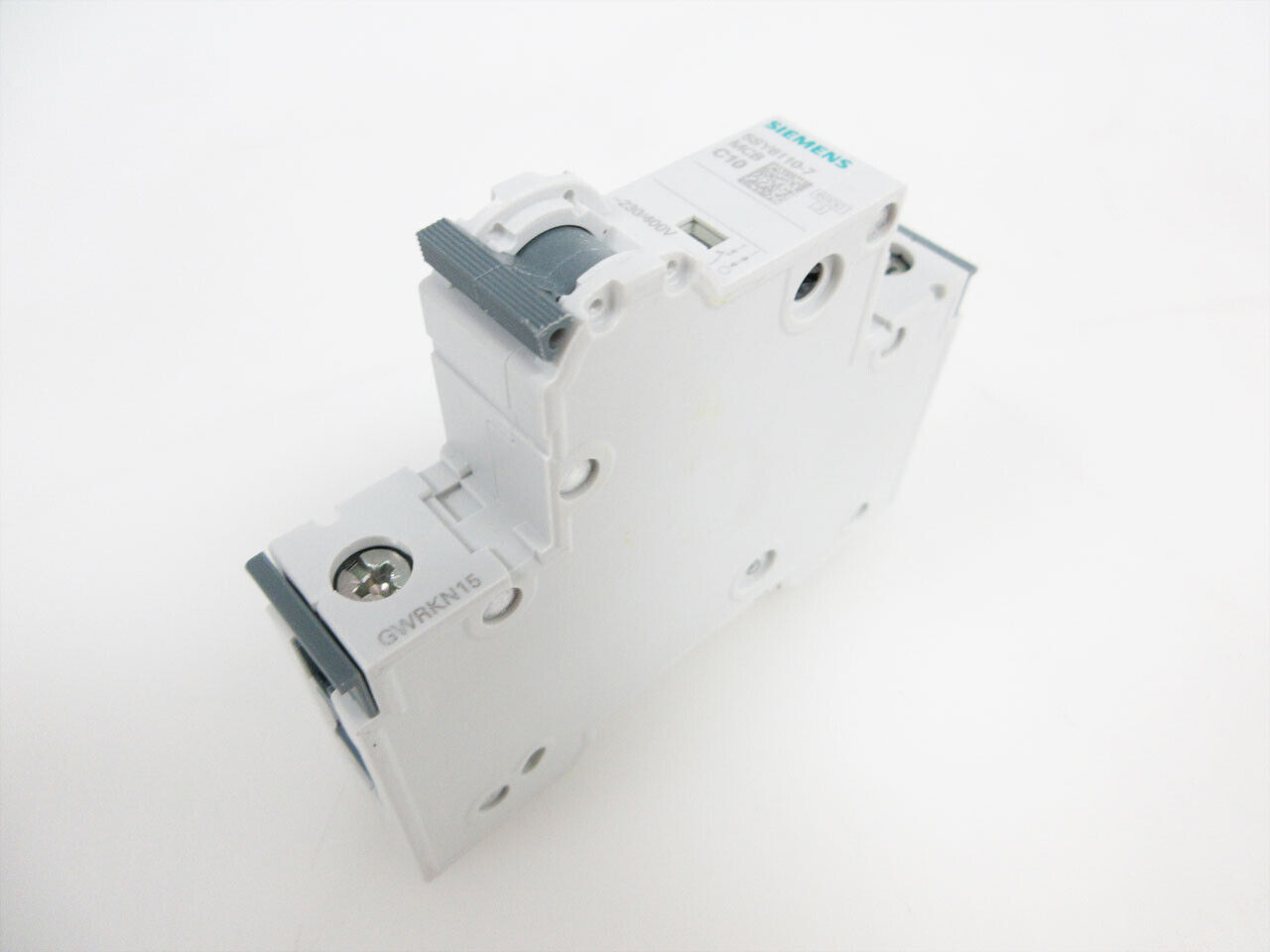 SIEMENS 5SY6110-7 CIRCUIT BREAKER 230/400 V 6KA 1-POLE 10A 4001869246055