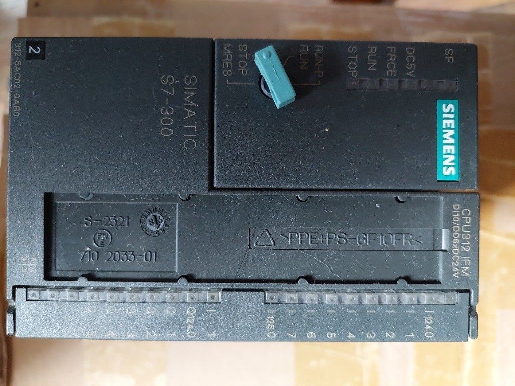 SIEMENS CPU312 IFM 6ES7 312-5AC02-0AB0