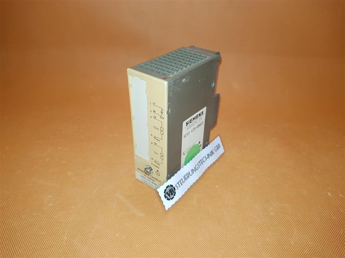Siemens Simatic S5 100U 6ES5 470-8MB11 - E:02
