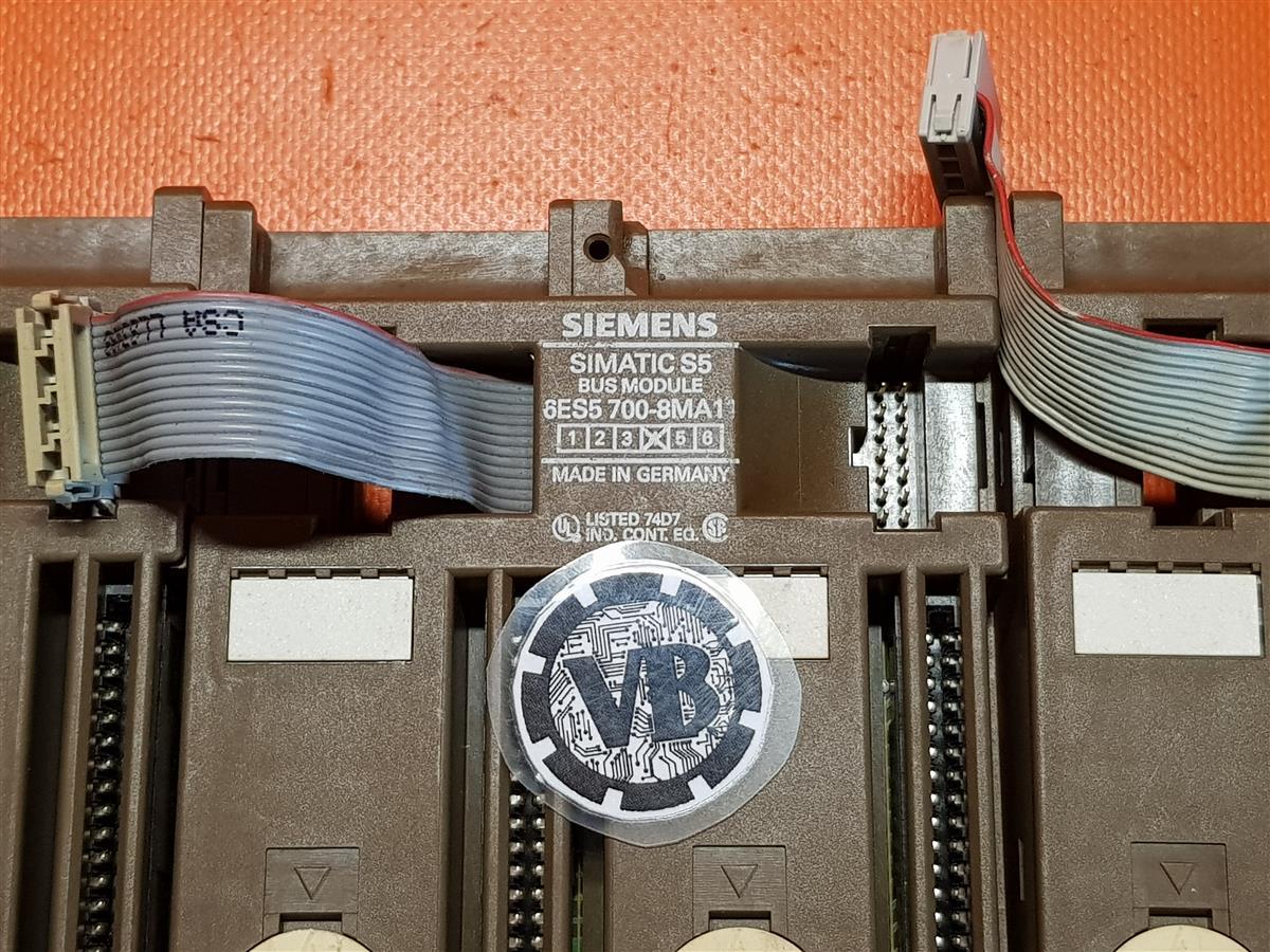 Siemens 6ES5 700-8MA11 Bus Module 5 Pieces