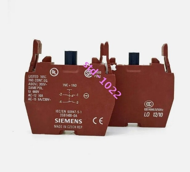 Siemens 3SB1400-0A 3SB1400-0A New Auxiliary Contact FREE SHIP 1PCS