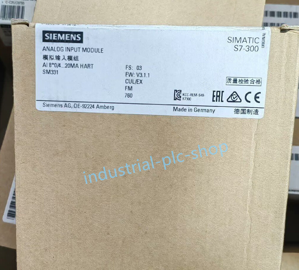 1pc Siemens 6ES7 331-7TF01-0AB0 brand new module