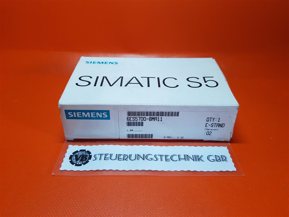 Siemens Simatic S5 Bus Module 6ES5 700-8MA11 / *E: 02