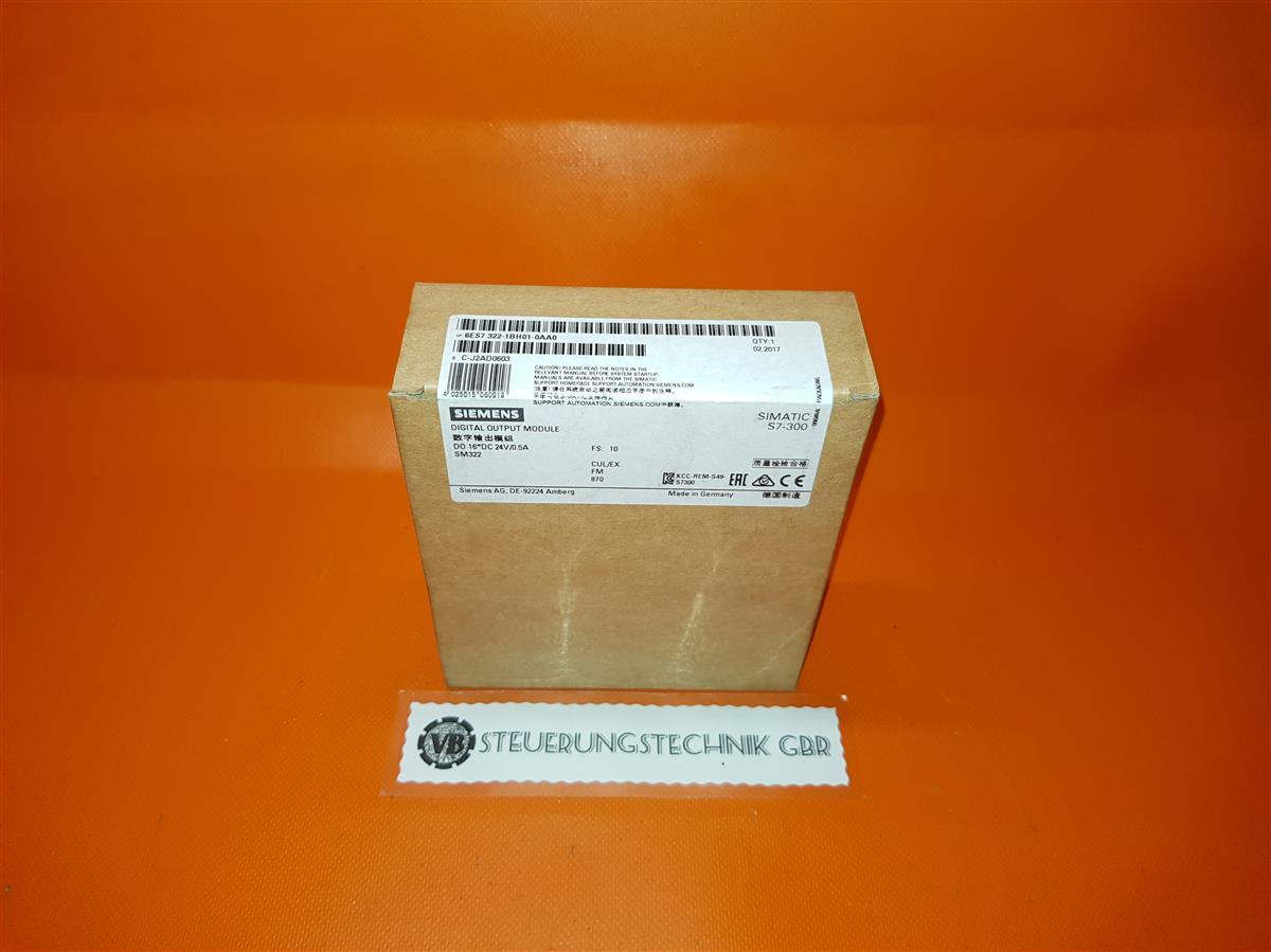 Siemens Sm322 Digital Output Module 6es7 322-1bh01-0aa0 / *FS:10