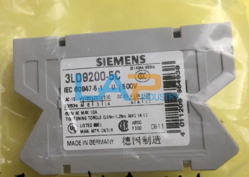 1PCS NEW FOR Siemens Auxiliary switches 3LD9200-5C 1NO + 1NC