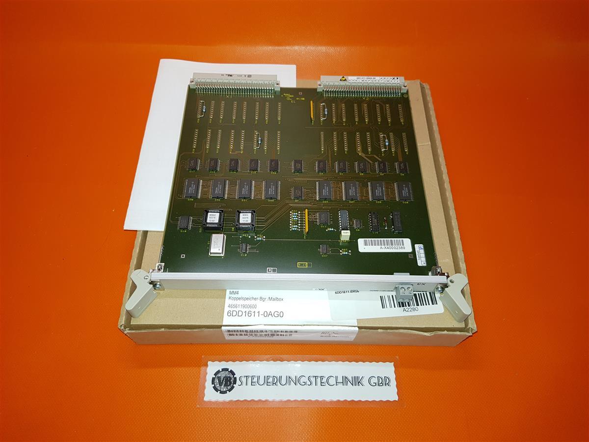 Siemens SIMADIN D MM4 Coupling Memory-Bgr./Mailboxl 6DD1611-0AG0