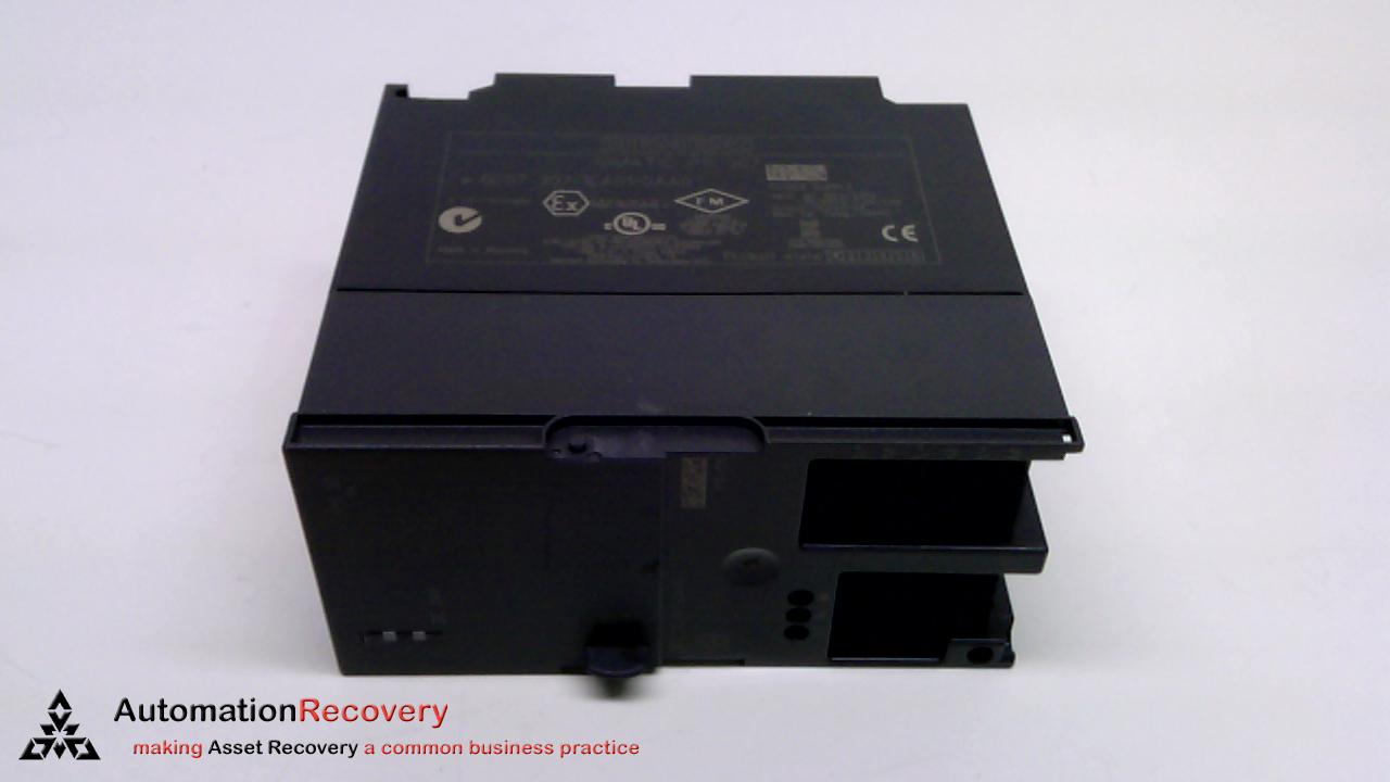 SIEMENS 6ES7 307-1EA01-0AA0, STABILIZED POWER SUPPLY, INPUT:120/230VAC,  #221844