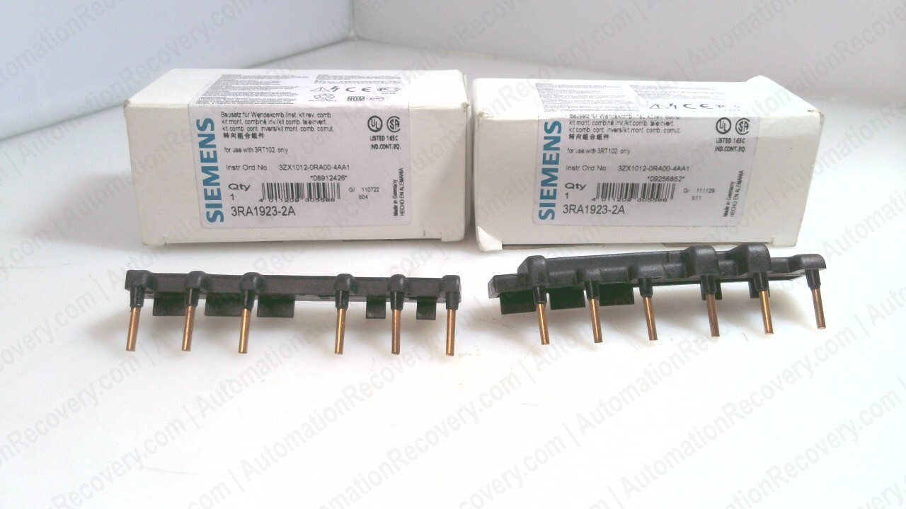 SIEMENS 3RA1923-2A, REVERSE WIRING KIT, 2-PIECE KIT, SEE DESC #329631