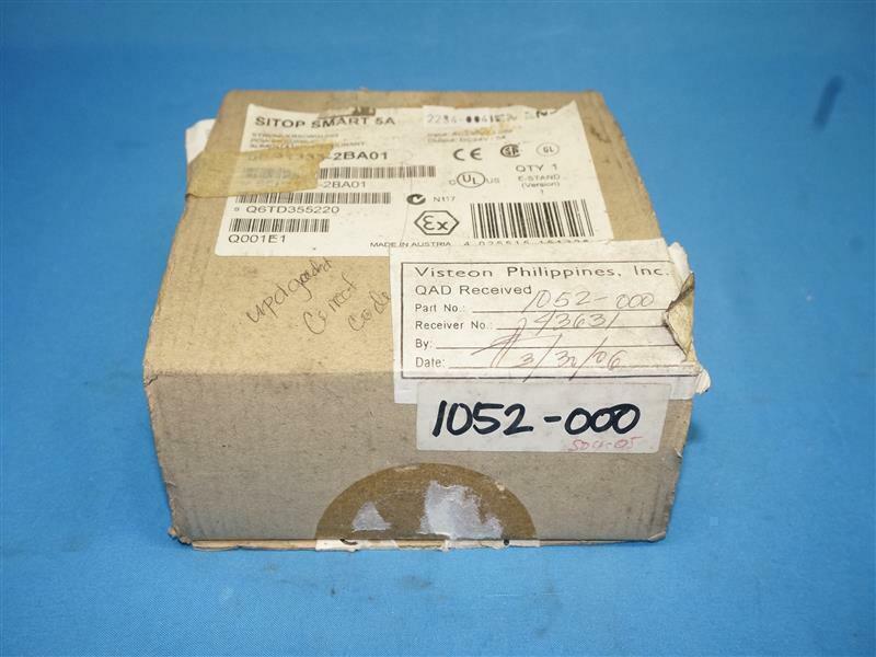 Siemens SITOP 6EP1 333-2BA01 6EP13332BA01 Power Supply