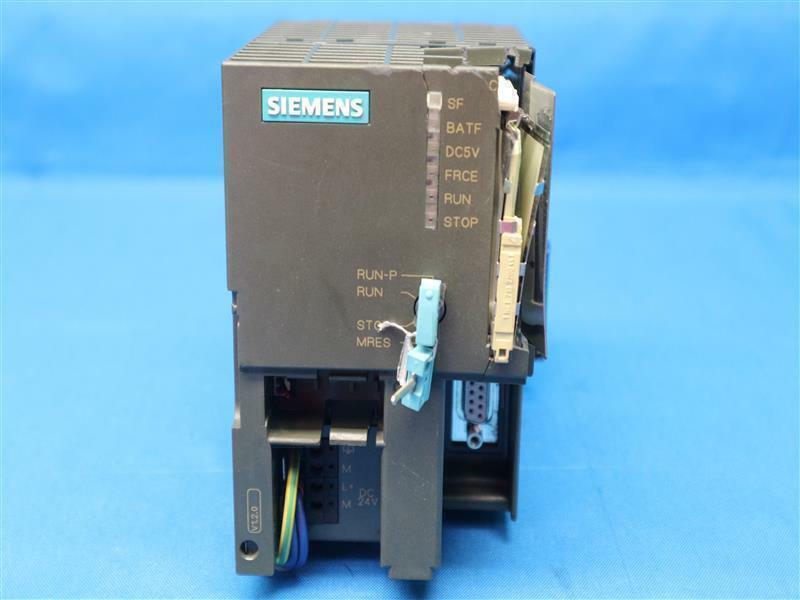 Siemens 1P 6ES7 314-1AE04-0AB0 PLC w/ Damage Cover
