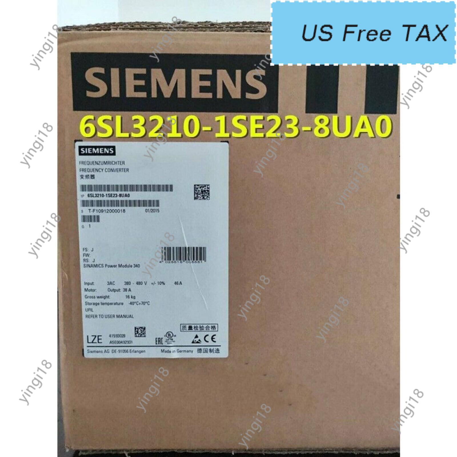New Siemens 6SL3210-1SE23-8UA0 converter Power Module PM340 6SL3 210-1SE23-8UA0