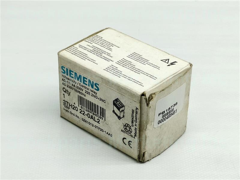 Siemens 3TH2040-0AL2 3TH20400AL2 Control Relay 30 Days Warranty Fast Shipping