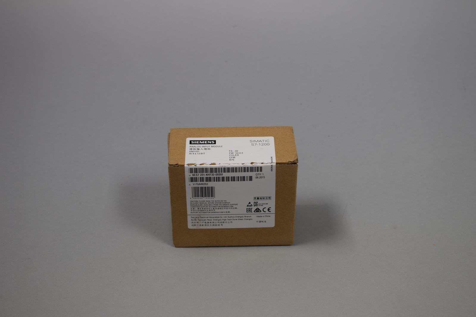 New. Siemens 6ES7231-4HF32-0XB0 [24 Months Warranty]