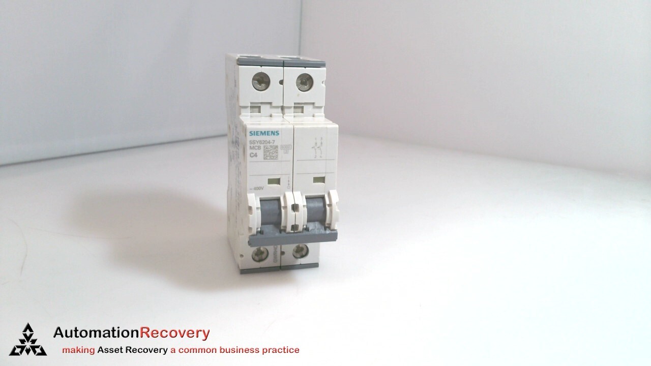 SIEMENS 5SY6204-7, MINIATURE CIRCUIT BREAKER, NEW* #326909