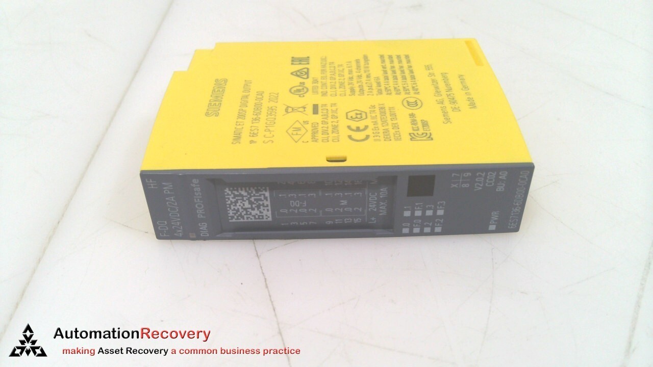 SIEMENS 6ES7136-6DB00-0CA0, SIMATIC DP, DIGITAL INPUT MODULE, NEW* #324653