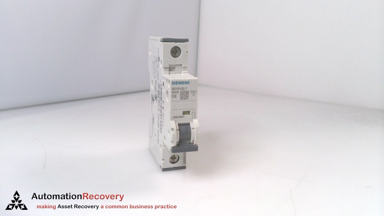 SIEMENS 5SY4102-7, SENTRON MINIATURE CIRCUIT BREAKER, NEW* #305299
