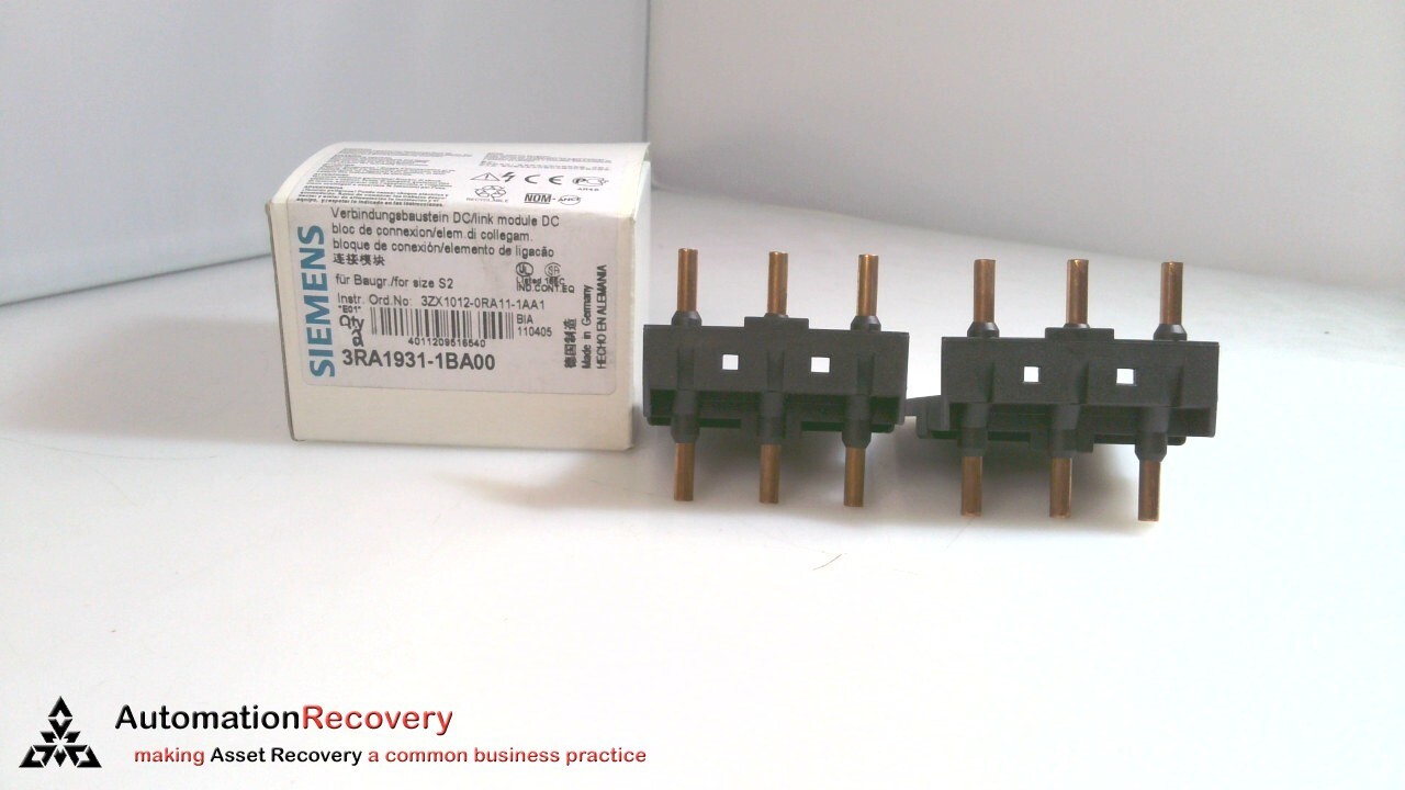 SIEMENS 3RA1931-1BA00, SIRUS LINK MODULE DC, SEE DESC #328971